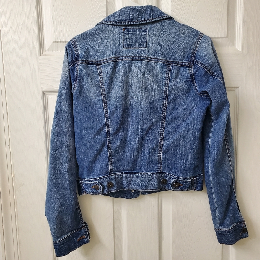 Mudd Y2K Women's Classic Demin Blue Jean Jacket Size Small - Picture 2 of 6